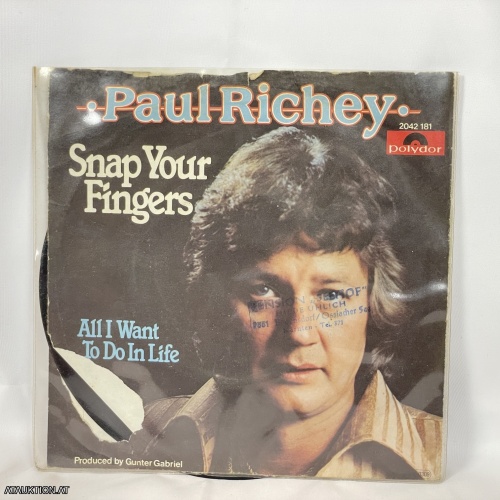 SINGLE / Paul Richey – Snap Your Fingers