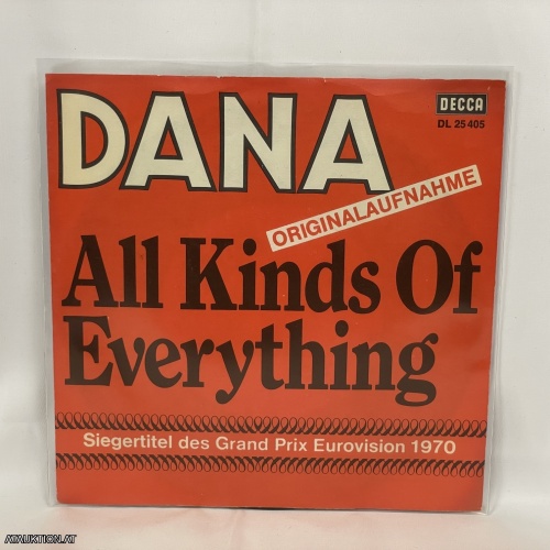 SINGLE / Dana – All Kinds Of Everything