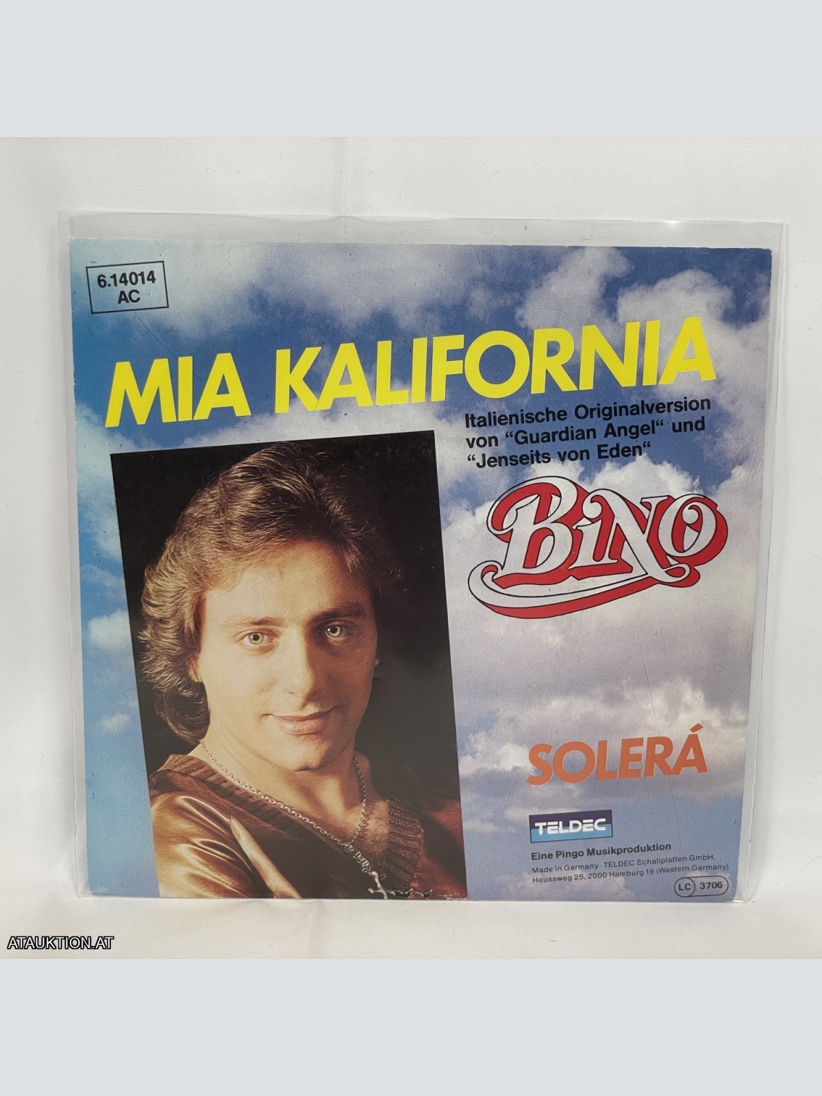 SINGLE / Bino – Mia Kalifornia