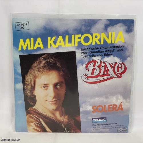 SINGLE / Bino – Mia Kalifornia
