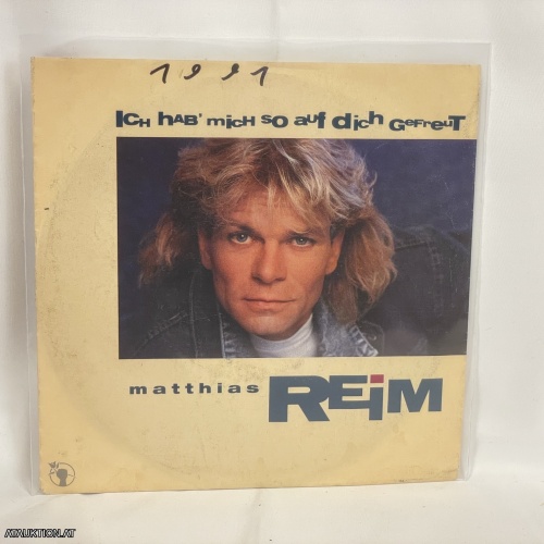 SINGLE / Matthias Reim – Ich Hab' Mich So Auf Dich Gefreut