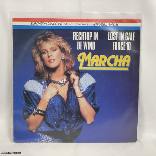 SINGLE / Marcha – Lost In Gale Force 10 / Rechtop In De Wind