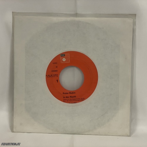 SINGLE / Peter Rubin – In Der Nacht / Cowboy und Pferd