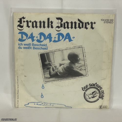 SINGLE / Frank Zander – Da Da Da Ich Weiß Bescheid, Du Weißt Bescheid