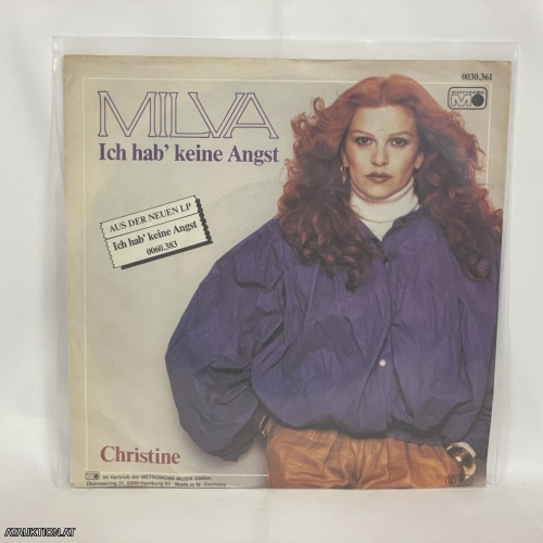 SINGLE / Milva – Ich Hab' Keine Angst / Christine
