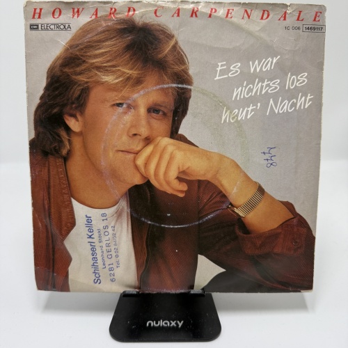 Single / Howard Carpendale – Es War Nichts Los Heut' Nacht