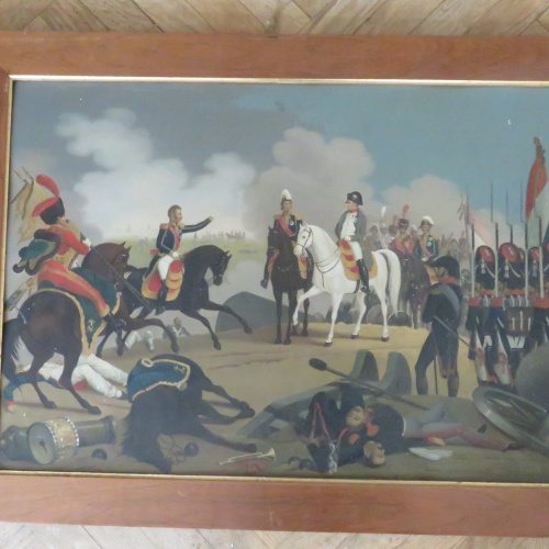 Napoleon bei der Schlacht