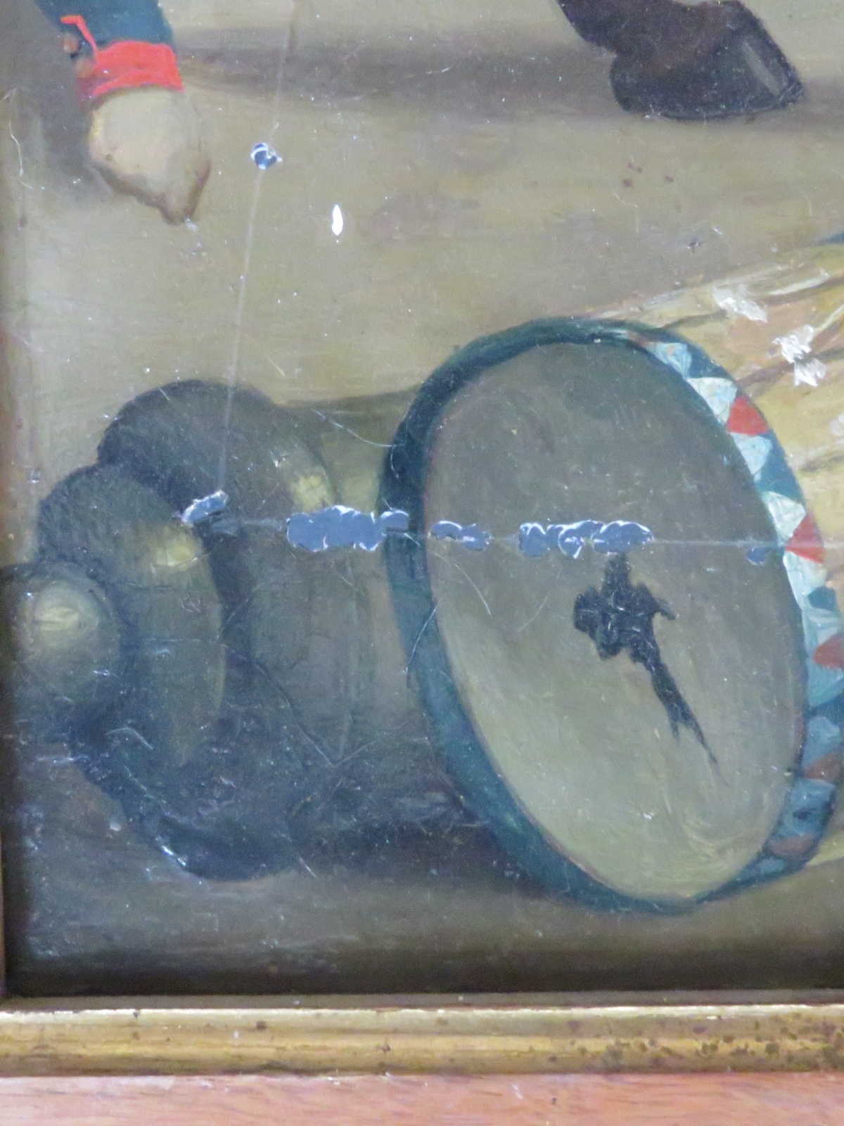 Napoleon bei der Schlacht