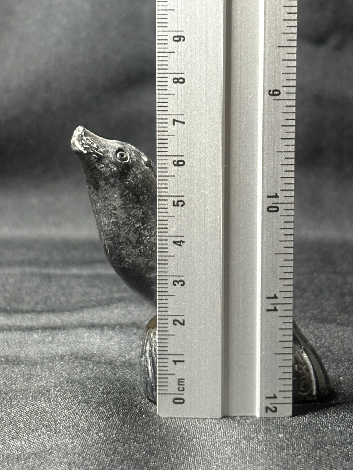 Antik Steinfigur eines Seelöwen