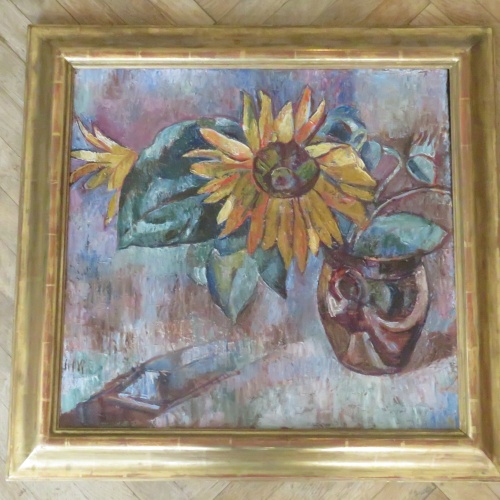 Strahlende Sonnenblumen in lebendiger Farbgestaltung