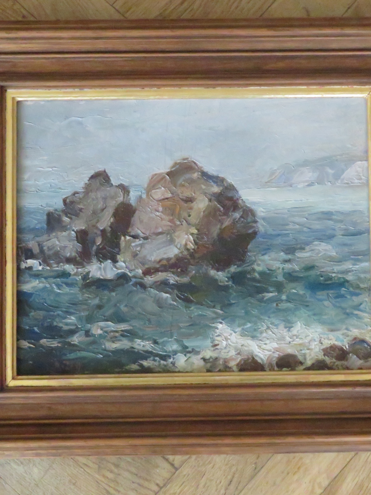 Ölgemälde Küstenlandschaft