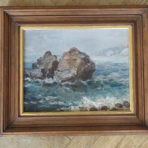 Ölgemälde Küstenlandschaft