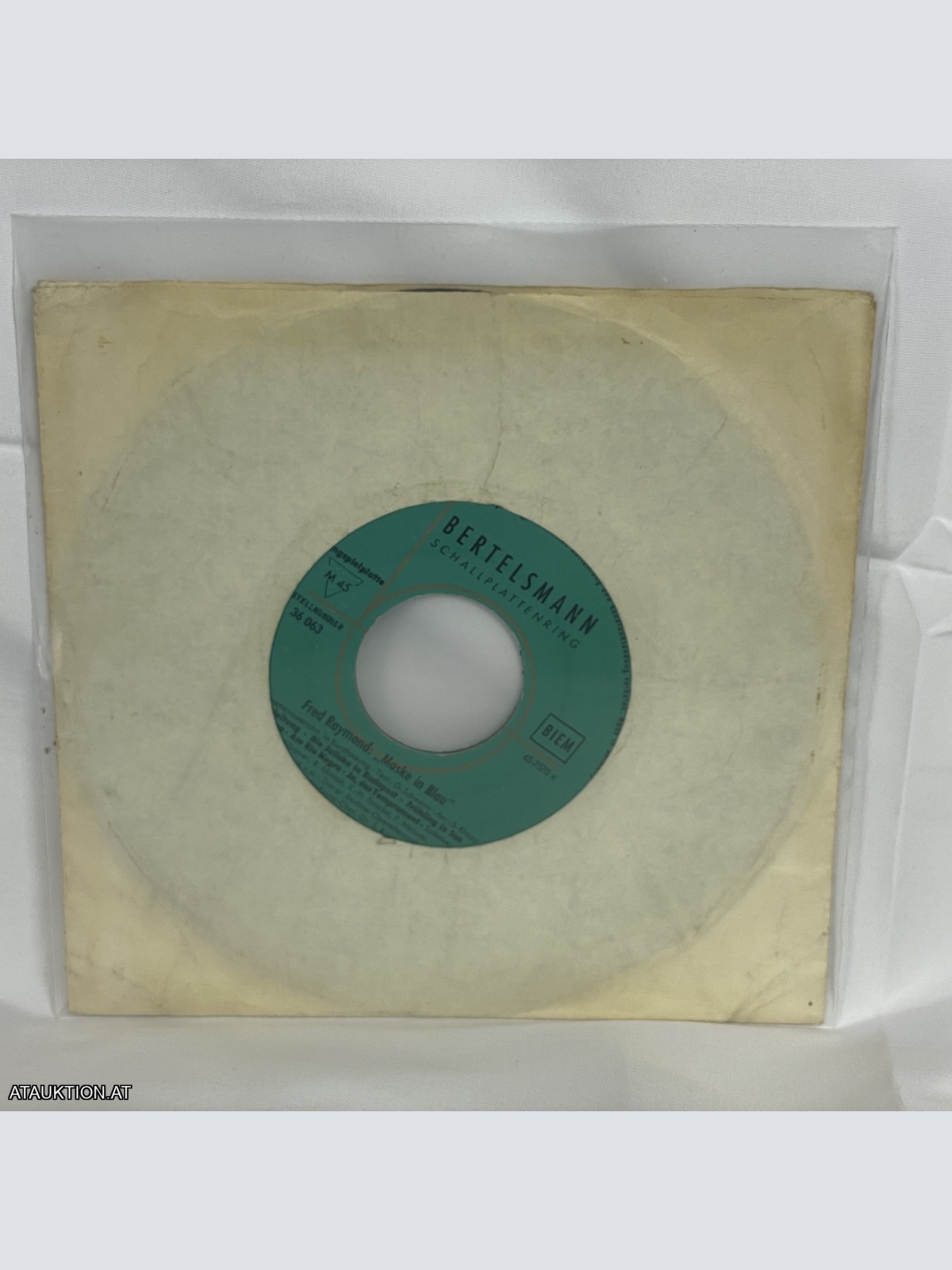 SINGLE / Fred Raymond – Maske In Blau