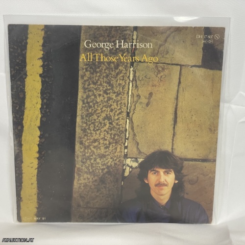 SINGLE / George Harrison – All Those Years Ago