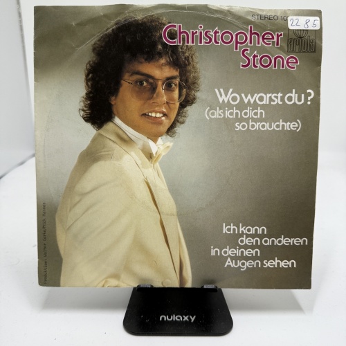Single / Christopher Stone – Wo Warst Du ? (Als Ich Dich So Brauchte)