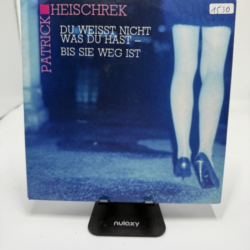 Single / Patrick Heischrek – Du Weißt Nicht Was Du Hast - Bis Sie Weg Ist