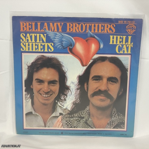 SINGLE / Bellamy Brothers – Satin Sheets / Hell Cat