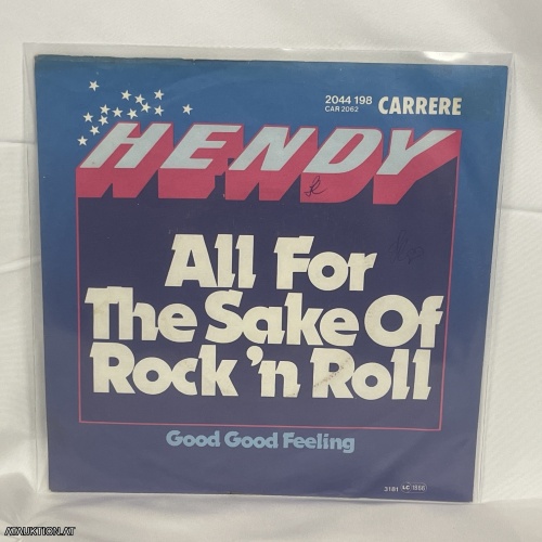 SINGLE / Hendy – All For The Sake Of Rock 'n Roll