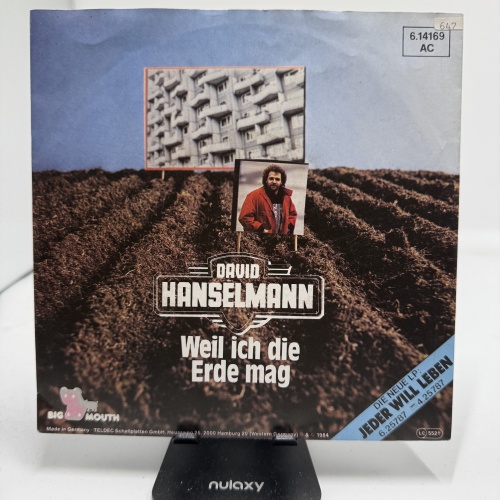 Single / David Hanselmann – Weil Ich Die Erde Mag
