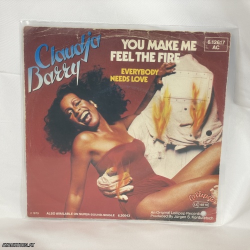 SINGLE / Claudja Barry – You Make Me Feel The Fire