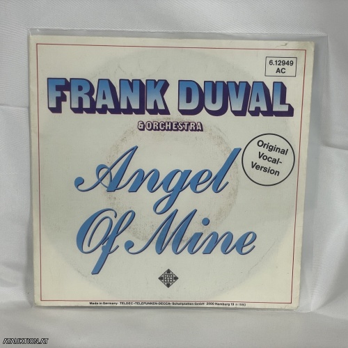 SINGLE / Frank Duval & Orchestra – Angel Of Mine
