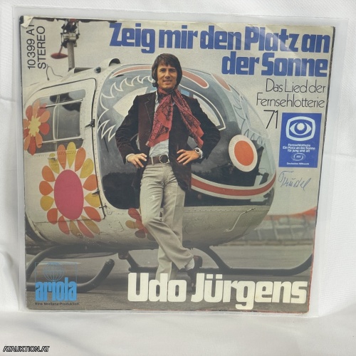 SINGLE / Udo Jürgens – Zeig Mir Den Platz An Der Sonne