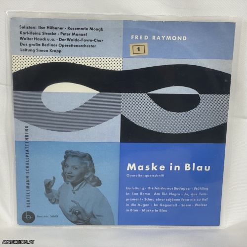 SINGLE / Fred Raymond – Maske In Blau