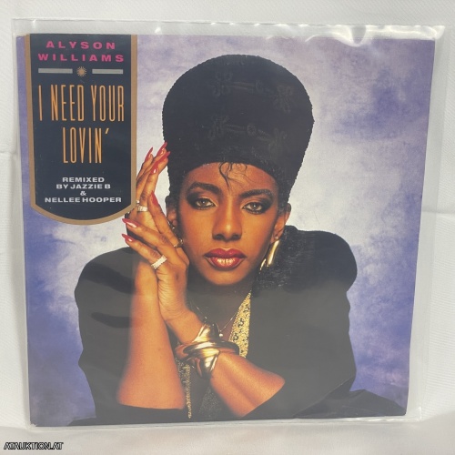 SINGLE / Alyson Williams – I Need Your Lovin'