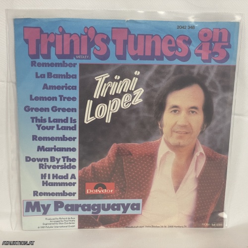 SINGLE / Trini Lopez – Trini's Tunes On 45