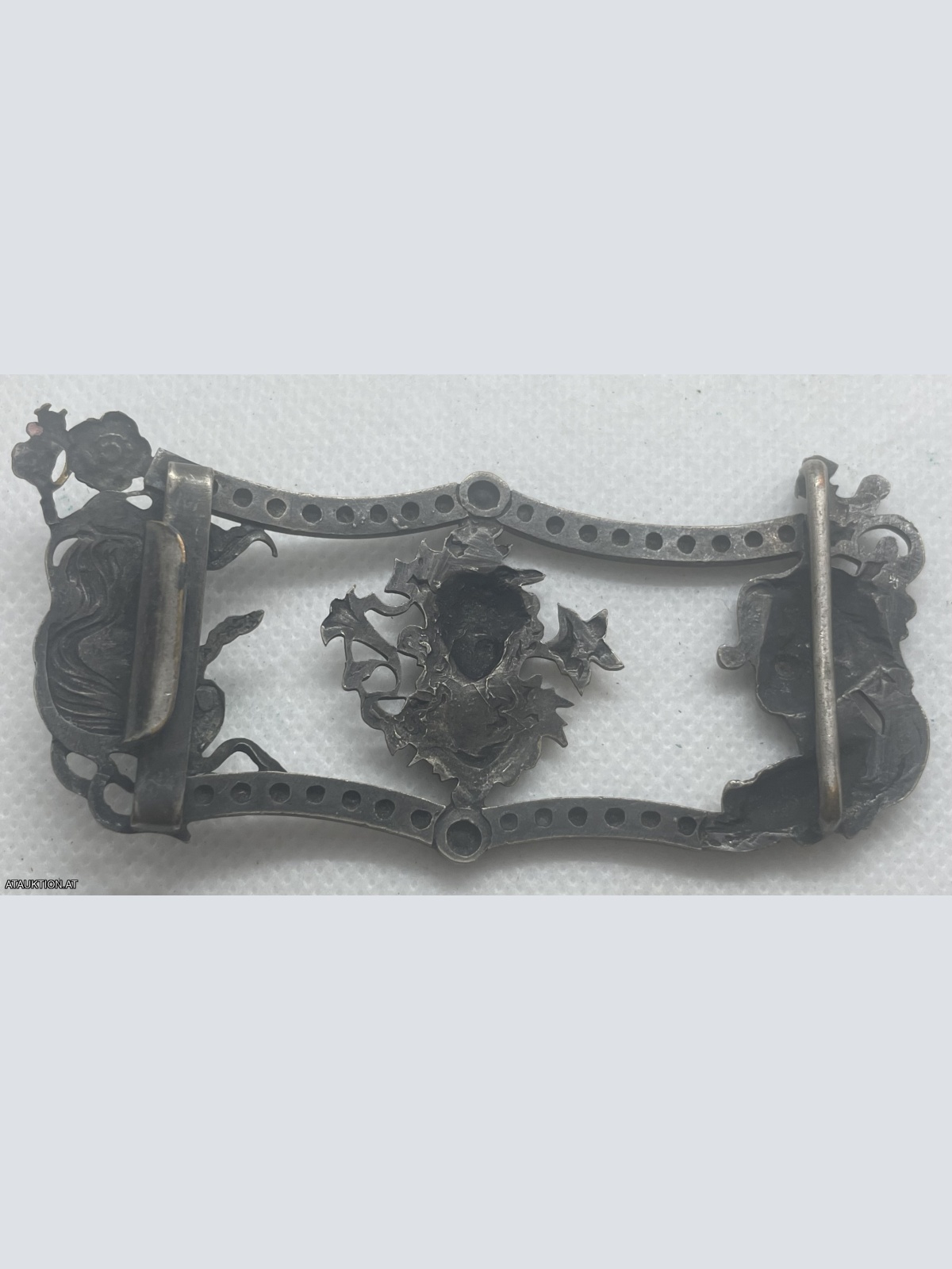 Wunderschöne antike Gürtelschnalle Jugendstil