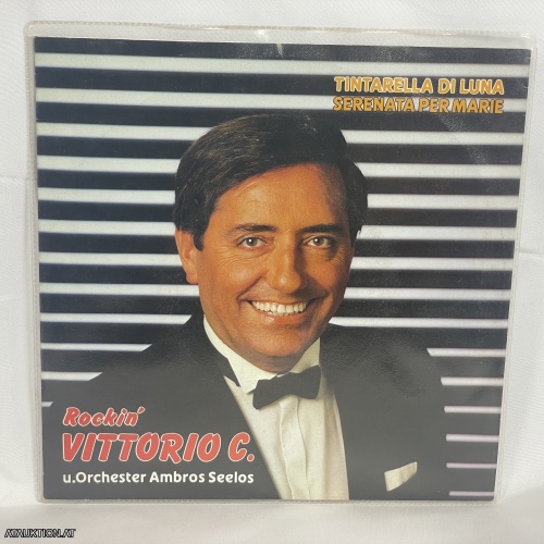 SINGLE / Rockin' Vittorio C. & Orchester Ambros Seelos – Tintarella Di Luna