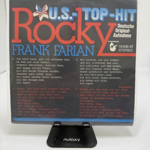 Single / Frank Farian – Rocky