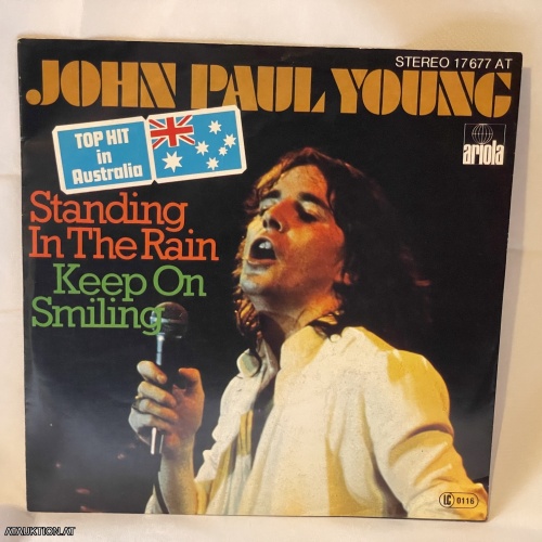 SINGLE / John Paul Young – Standing In The Rain / Keep On Smiling