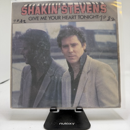 Single / Shakin' Stevens – Give Me Your Heart Tonight