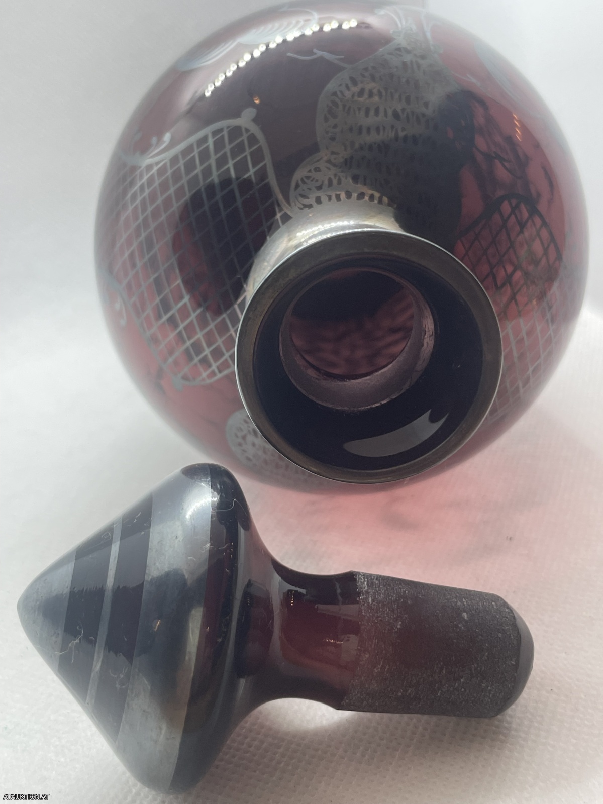 Wunderschönes Murano Set mit Karaffe und 6 Likörgläser