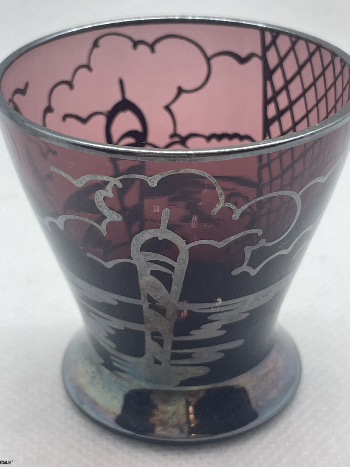 Wunderschönes Murano Set mit Karaffe und 6 Likörgläser