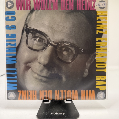 Single / Willi Winzig & Co – Wir Woll'n Den Heinz - Heinz Erhardt Rap