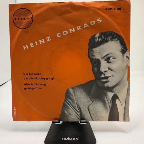 Single / Heinz Conrads – Das Hat Schon Der Alte Novotny G'sagt