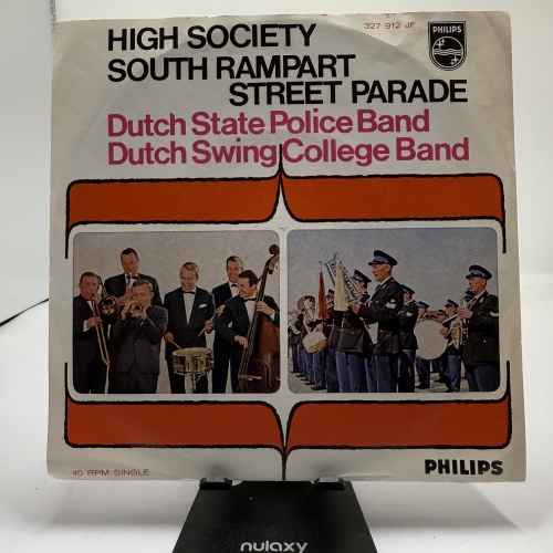 Single / The Dutch Swing College Band, Dutch State Police Band – High Society / South Rampart Street Parade