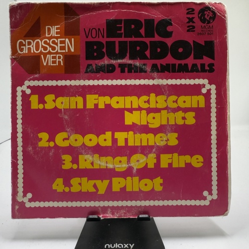 Single / Eric Burdon And The Animals – Die Grossen Vier Von Eric Burdon And The Animals