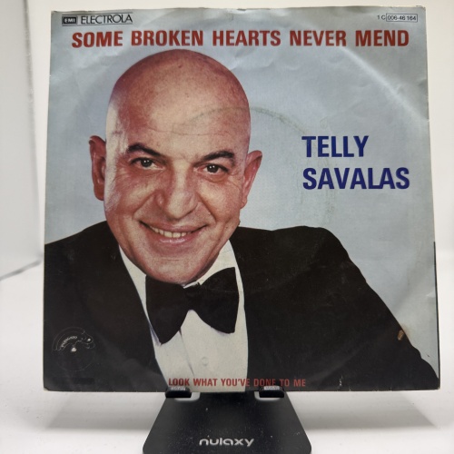 Single / Telly Savalas – Some Broken Hearts Never Mend