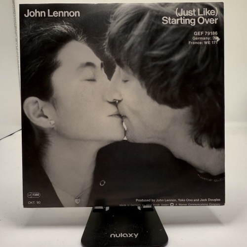 Single / John Lennon – (Just Like) Starting Over