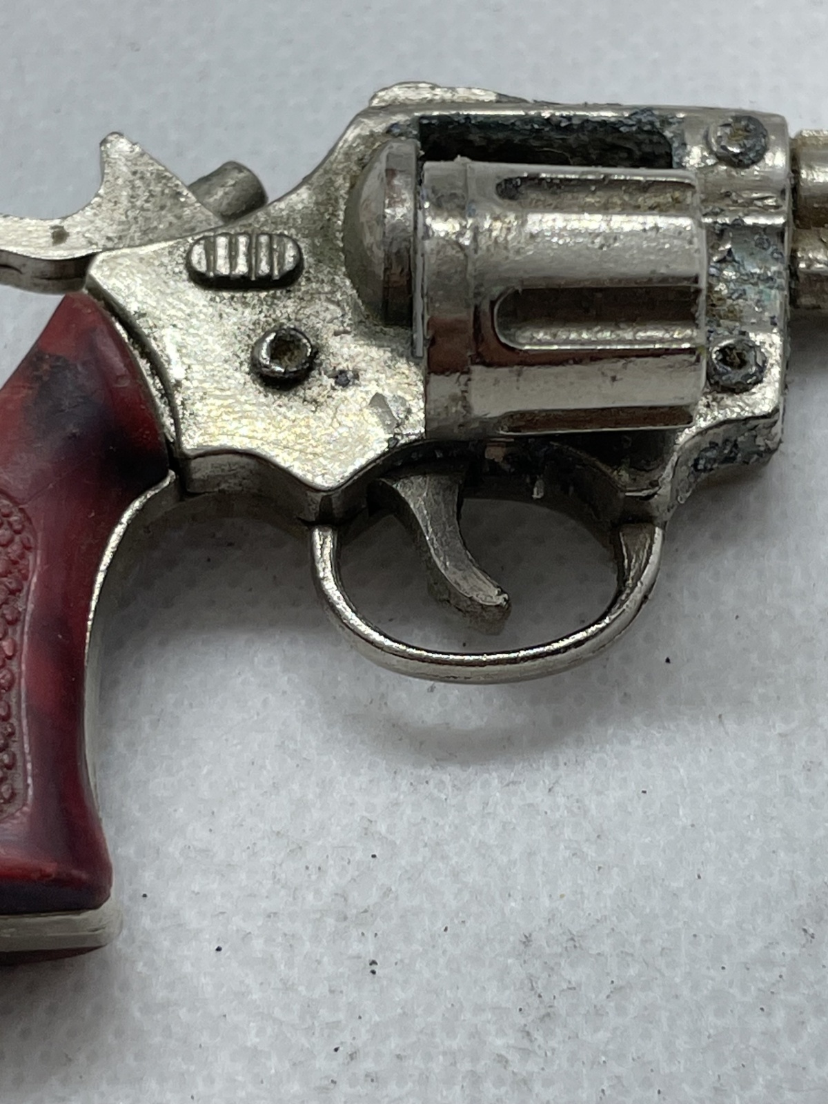 Schlüsselanhänger Platzpistole 60-70er Jahre