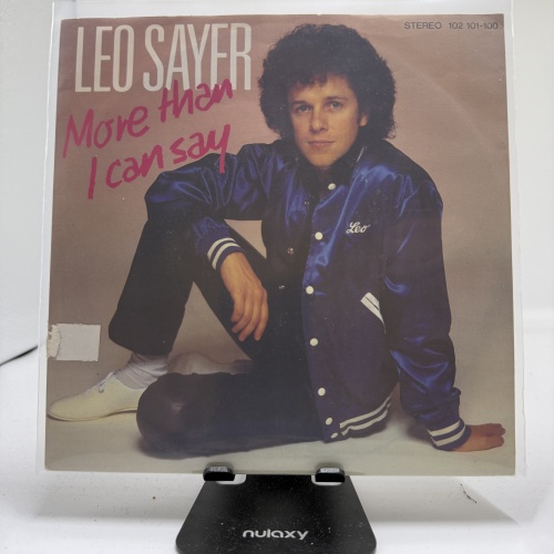 Single / Leo Sayer – More Than I Can Say
