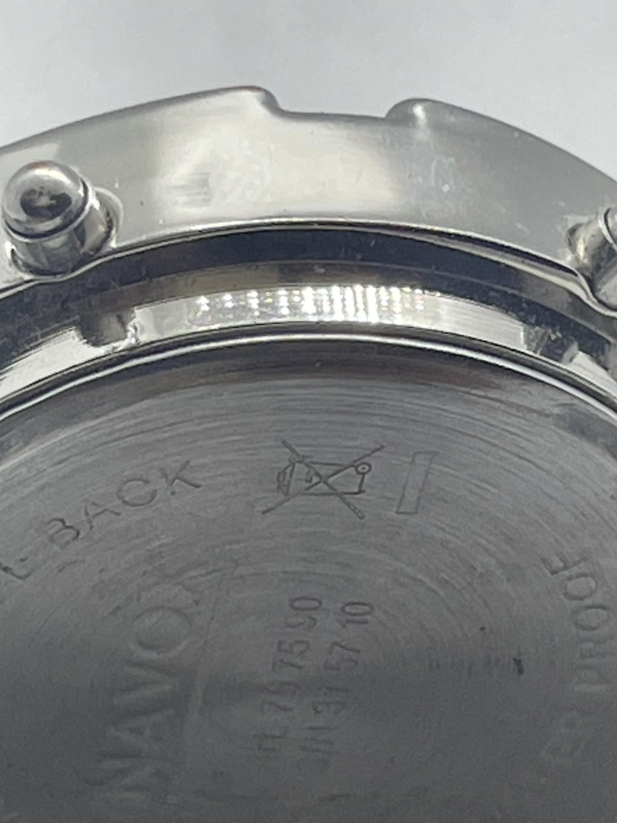 Alte Navox Chronograph Herren Armbanduhr analog und digital