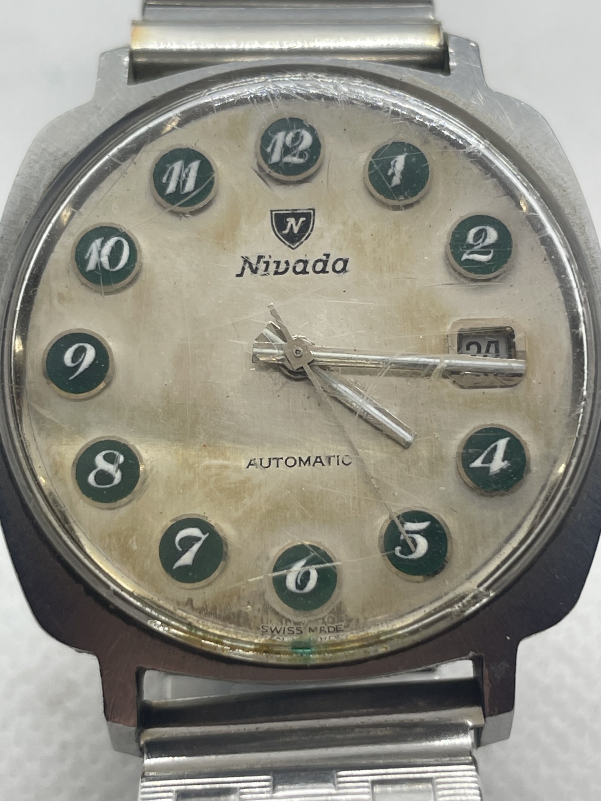 Vintage Nivada Automatic Uhr