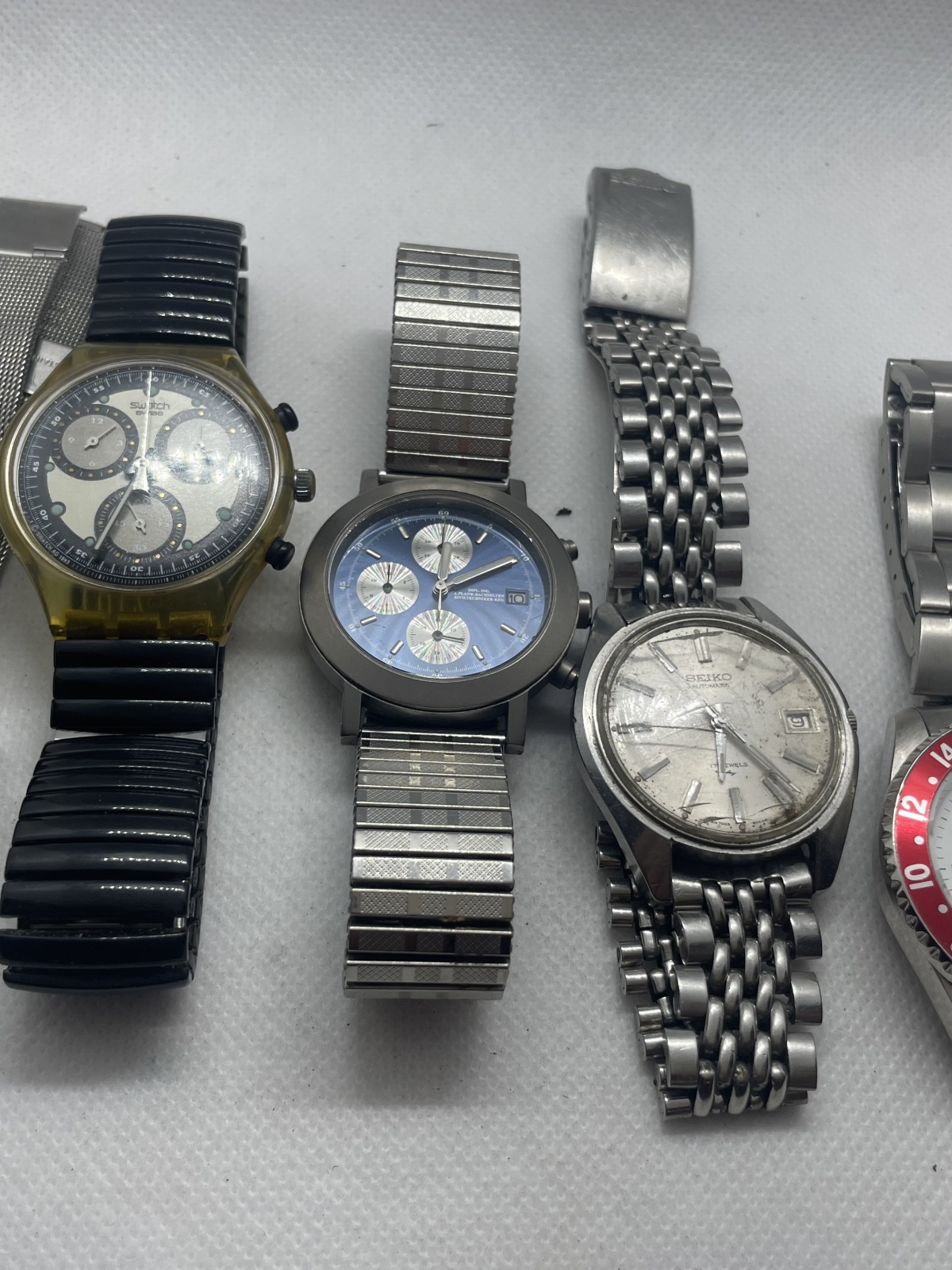 Konvolut versch. Vintage Uhren (Seiko 7005-8022)