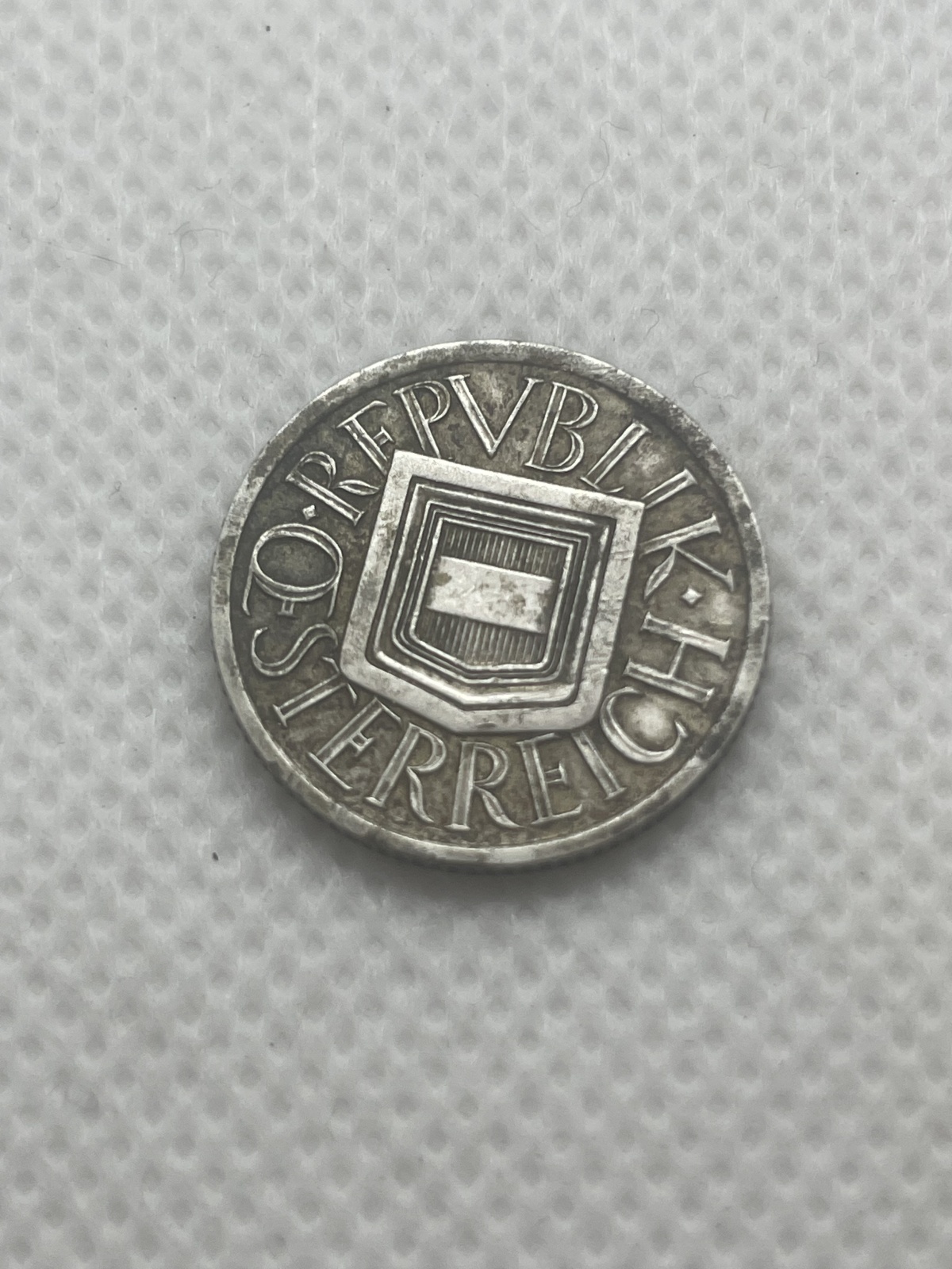 1/2 Schilling Österreich silber 1925