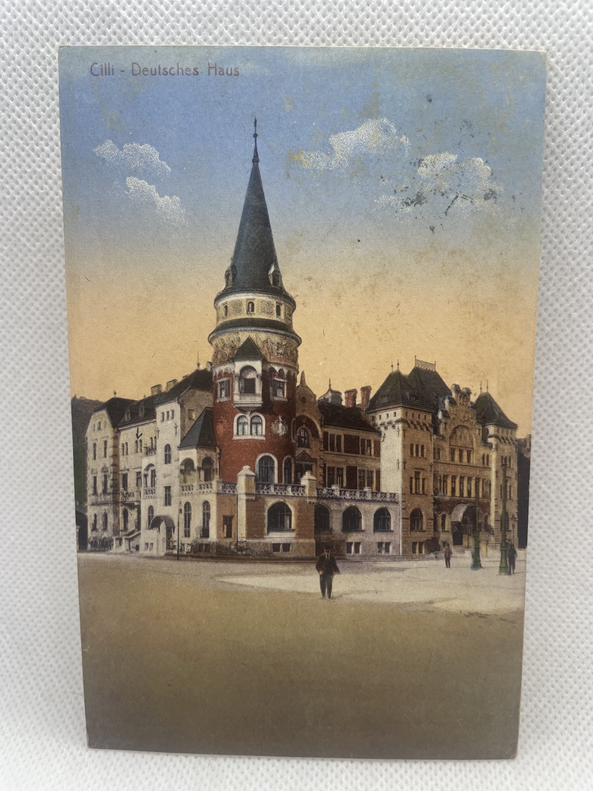 AK Cilli - Deutsches Haus (Slowenien, Celje) 1913