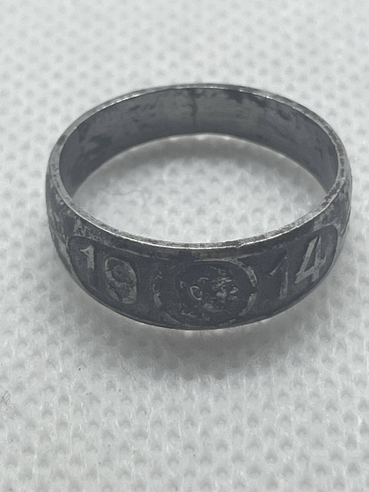 Patriotischer Ring 1.Weltkrieg 1914 Kaiser Franz Joseph